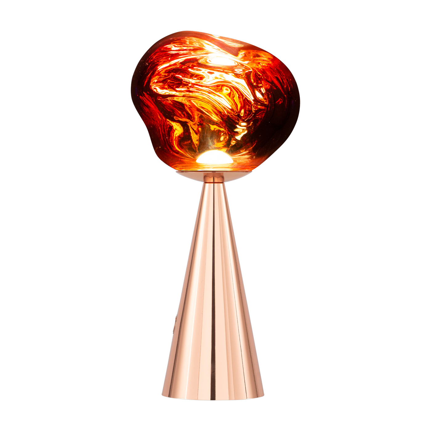 Portable abs copper lamp 28cm Melt - Tom Dixon