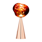 Tragbare Lampe aus kupferfarbenem Abs 28cm Melt - -. Tom Dixon