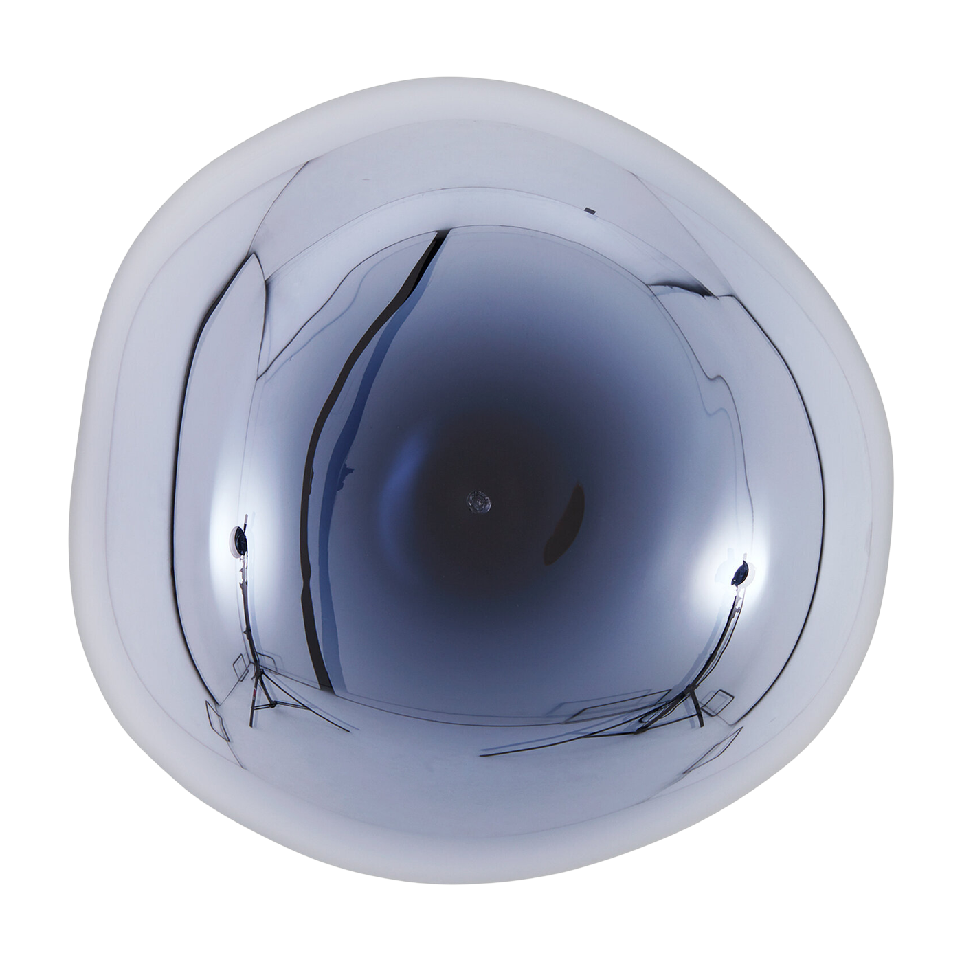 Wandleuchte aus rauchfarbenem Polycarbonat 30cm Melt -. Tom Dixon