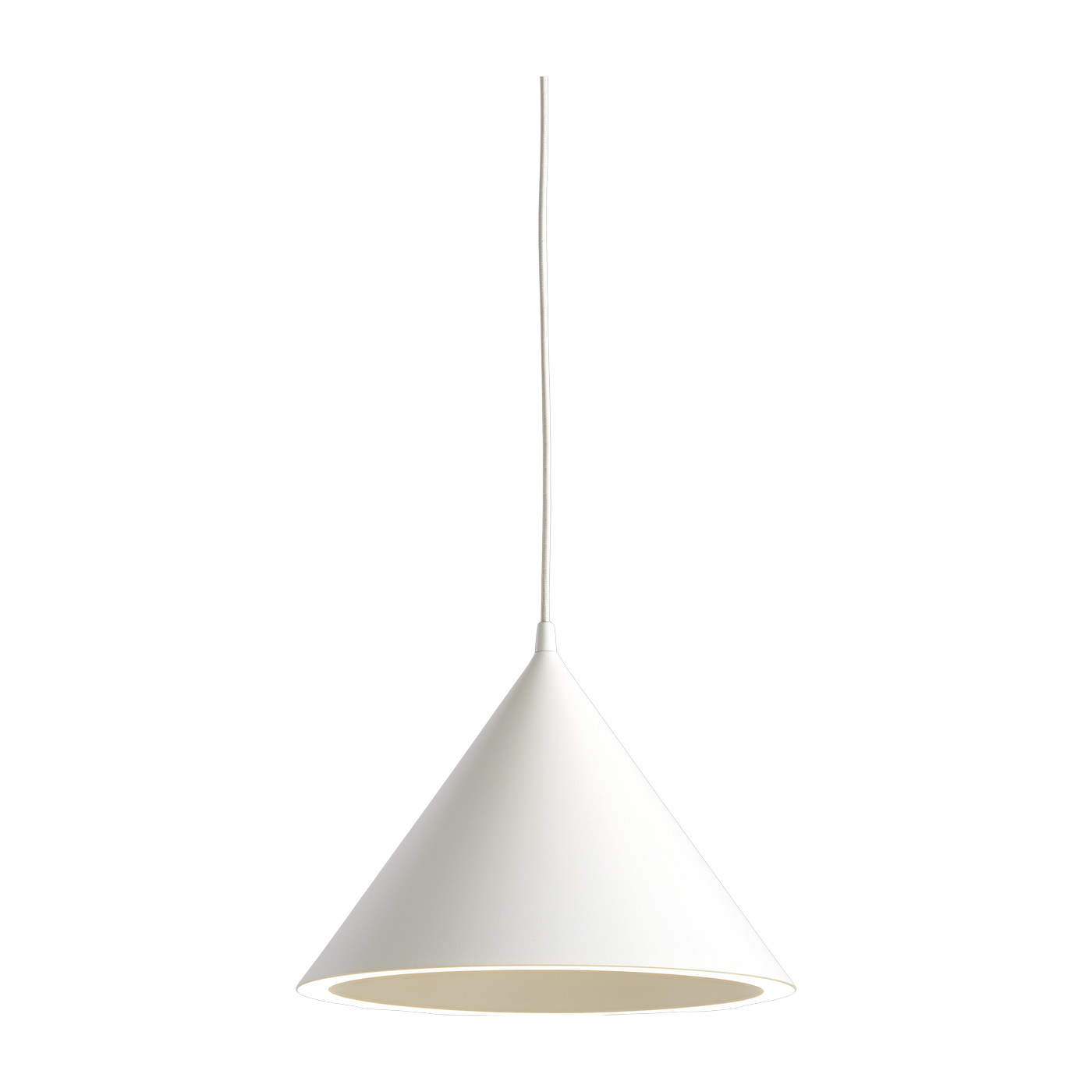 Lámpara de suspensión Annular 32cm blanca - Woud