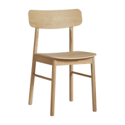 Soma natural oak oiled dining chair 47x78cm - Woud