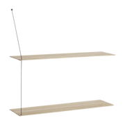 Regal aus Eiche natur 60cm Stedge -. Woud