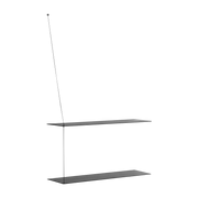 Regal aus Walnussholz 60cm Stedge -. Woud