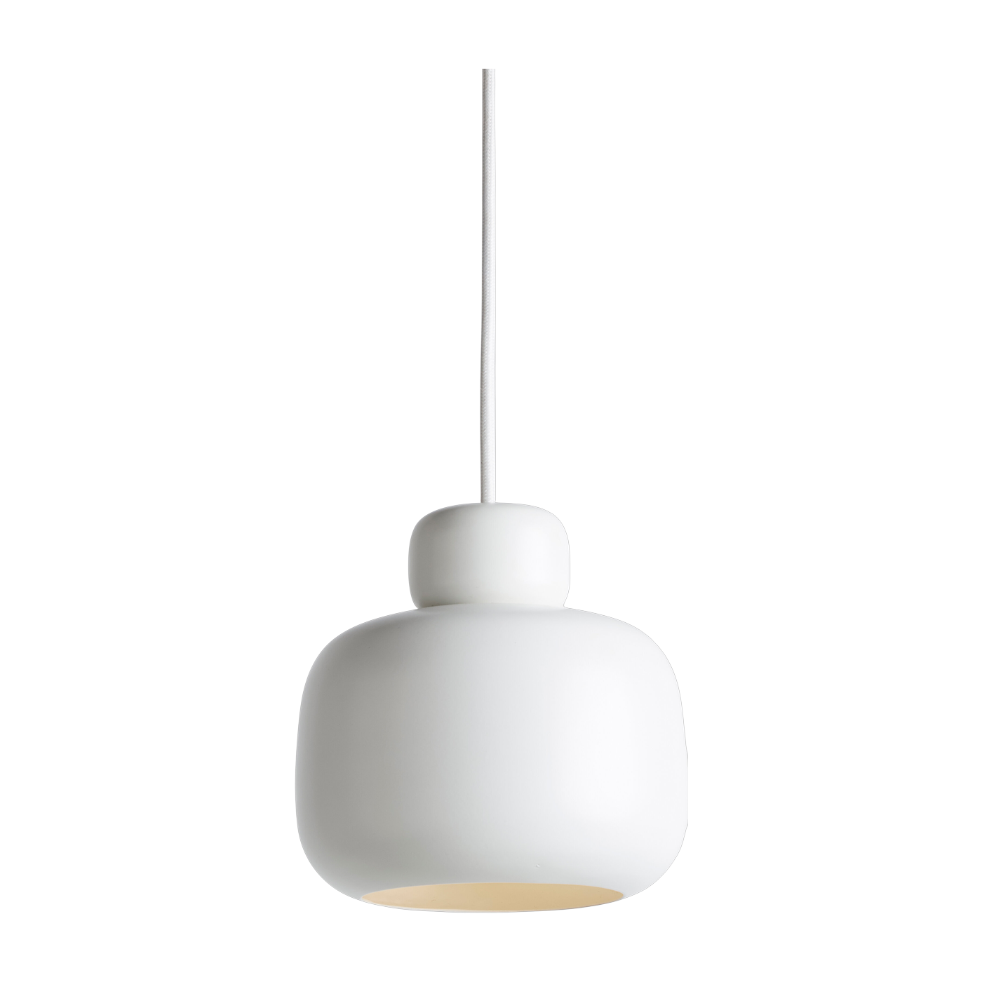 Colgante de metal blanco de 15x16cm - Woud