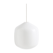 Buoy 30cm glass pendant with white cord - Hay
