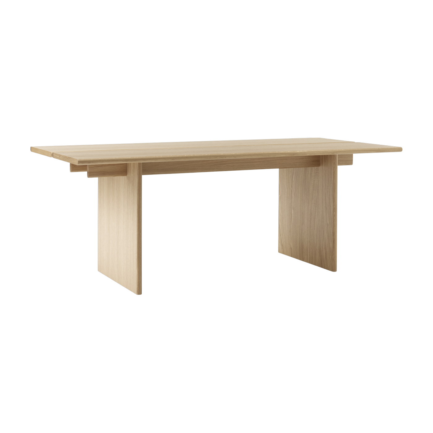 Tavolo da pranzo rettangolare in rovere 200x95x74cm Ita OS1 - &tradition