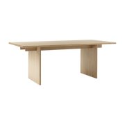 Rectangular oak dining table 200x95x74cm Ita OS1 - &tradition