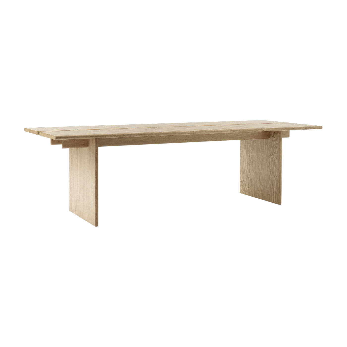 Tavolo da pranzo rettangolare in rovere 260x95x74cm Ita OS2 - &tradition