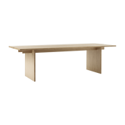 Rechteckiger Esstisch aus Eiche 260x95x74cm Ita OS2 - &tradition