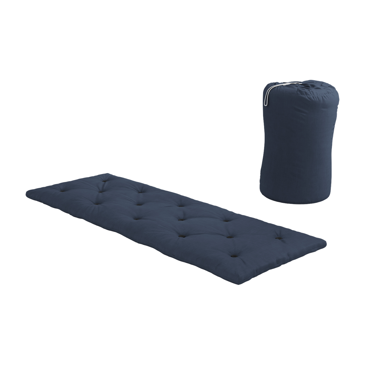 Cotton sleeping bag navy 45x70cm Bed in a bag - Karup Design