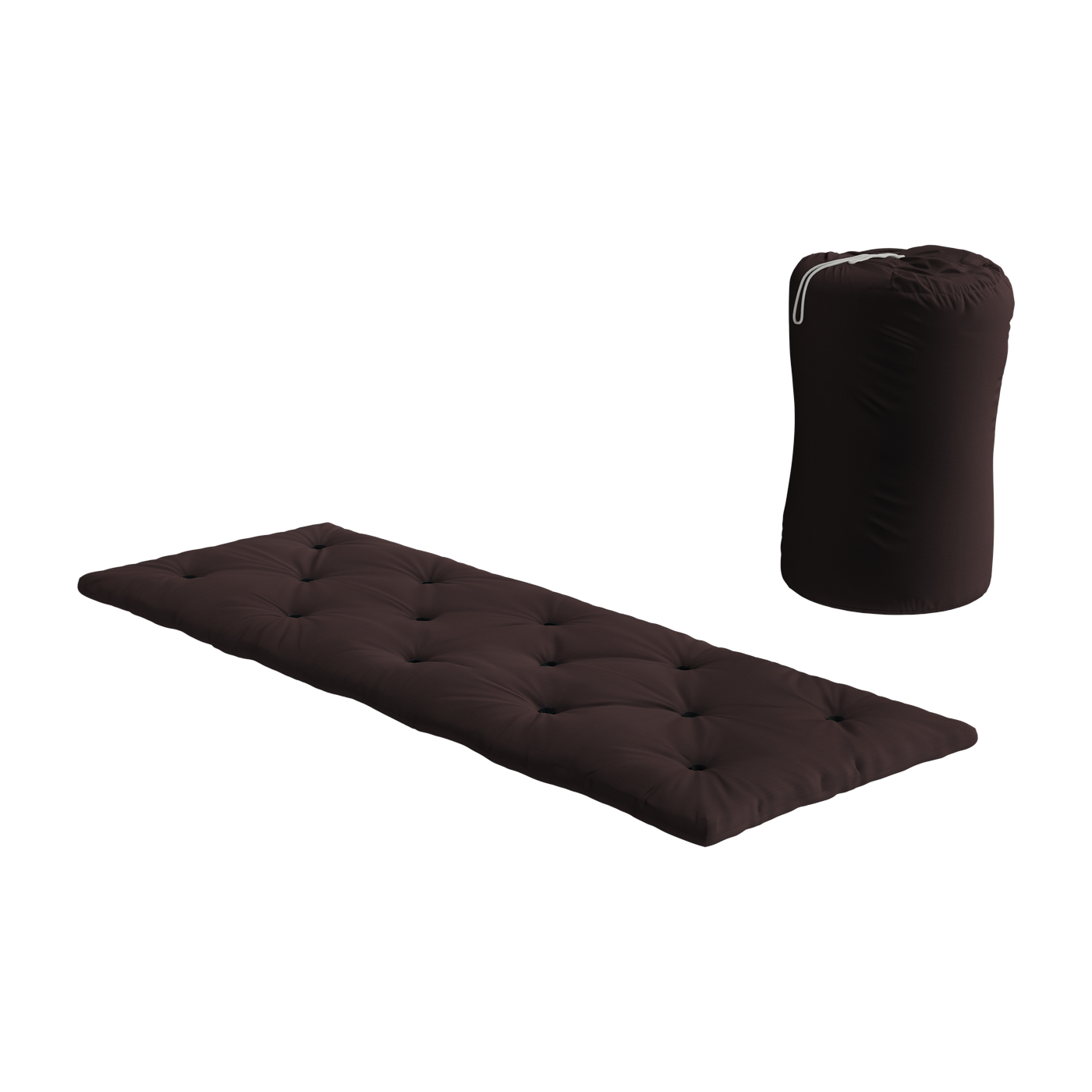 Brown cotton sleeping bag 45x70cm Bed in a bag - Karup Design