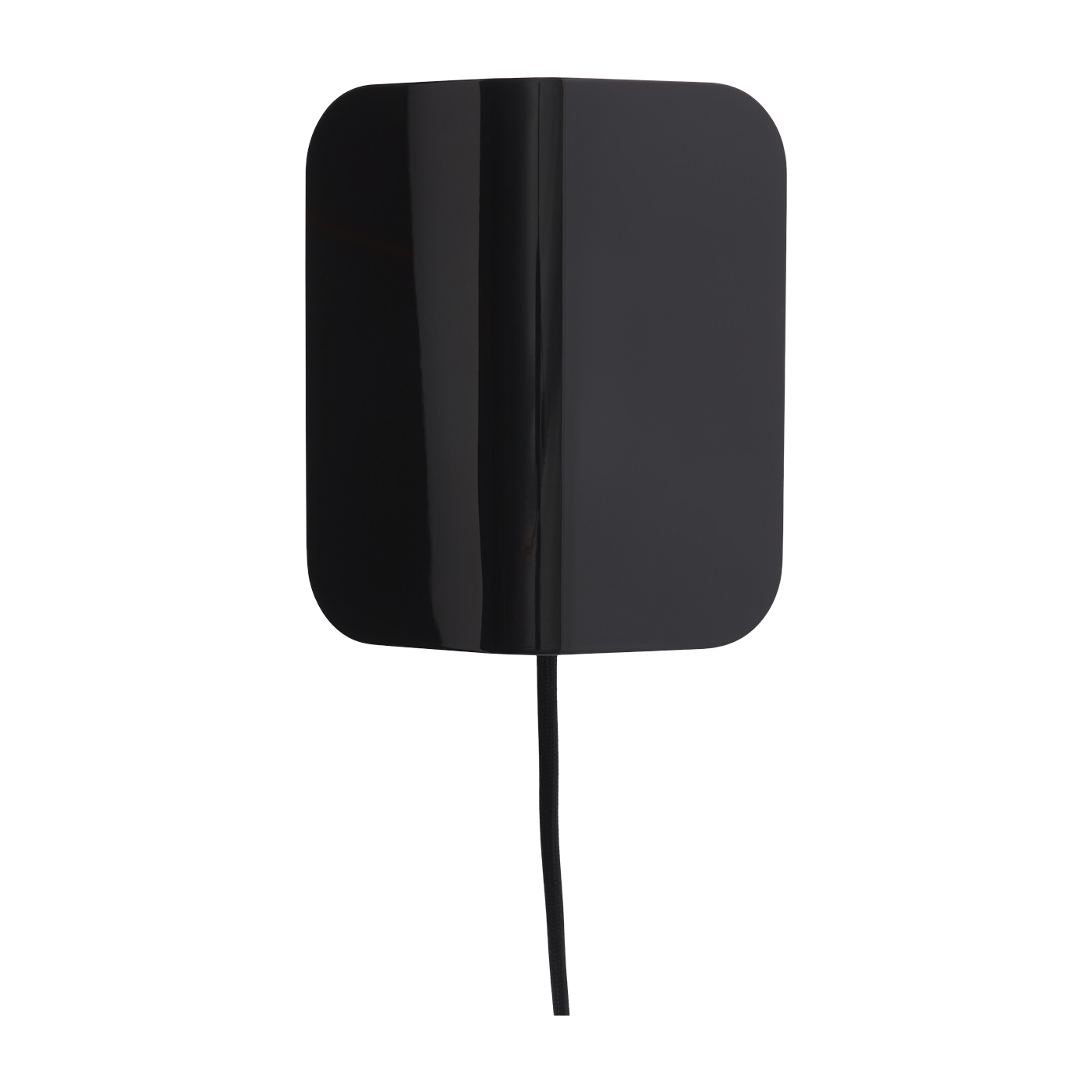 Aplique de acero negro 13x9x16cm Apex - Hay