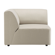 Module d' angle left ivory Jax - Hkliving