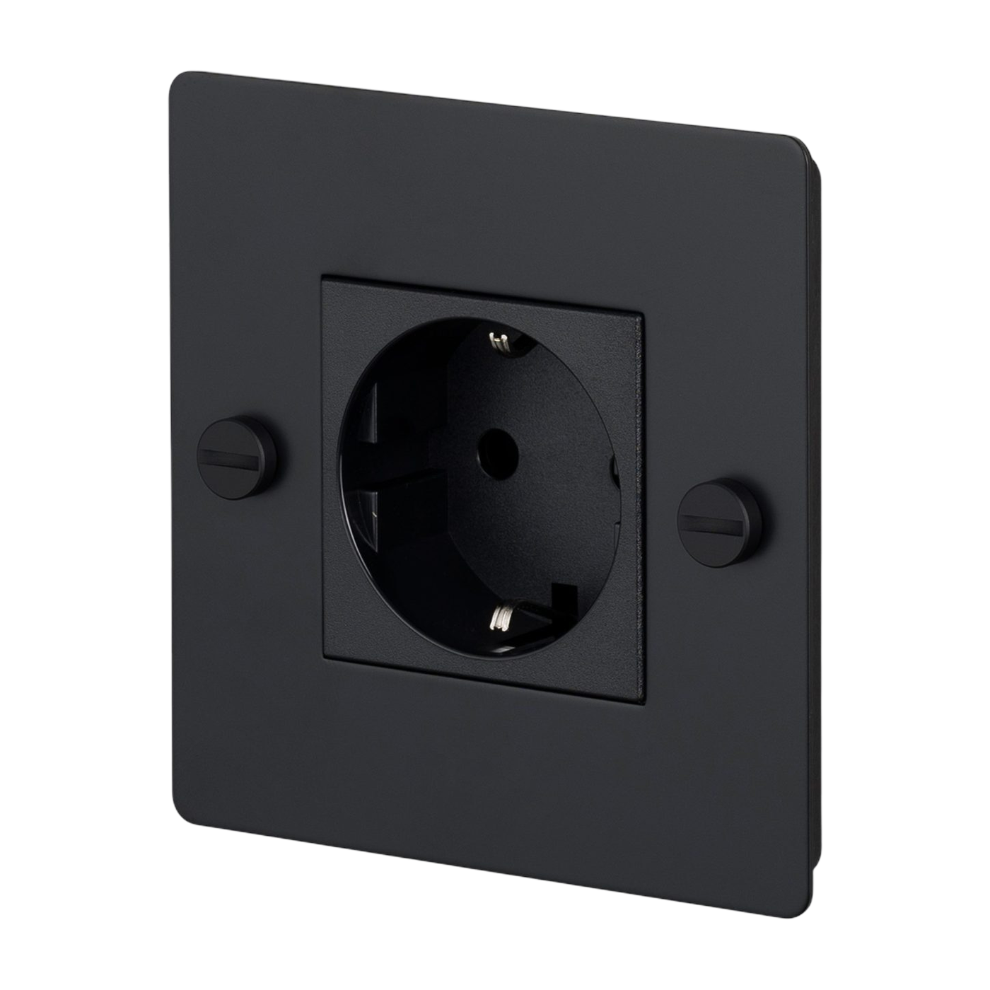 1G Socket black without logo - Buster + Punch