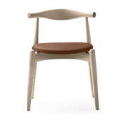 Stuhl aus geseifter Eiche und Sitzfläche aus thor 307 72, 5cm Leder CH20 -. Carl Hansen & Søn