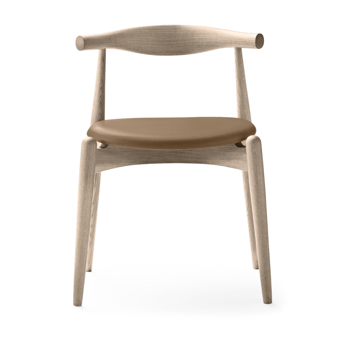 Silla de roble con asiento de cuero thor 325 72, 5cm CH20 - Carl Hansen & Søn
