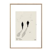Gerahmtes Poster 70x100cm Motljus -. The Poster Club
