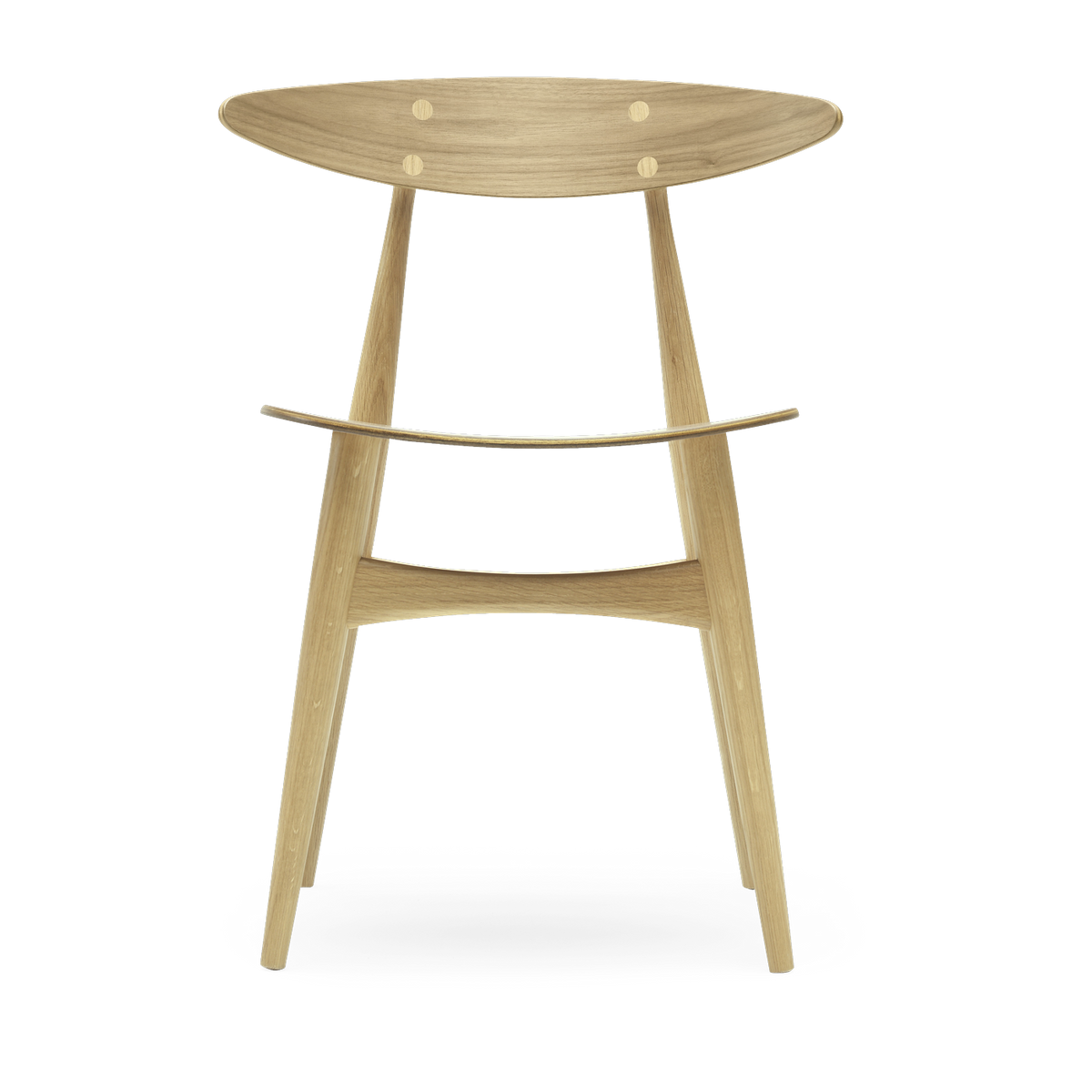 74cm CH33T silla de roble lacado - Carl Hansen & Søn