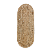 Sonne Jute Runner Oval (60X165Cm) -. HKLIVING