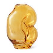 Petit vase en verre Gleam Amber - HKLIVING