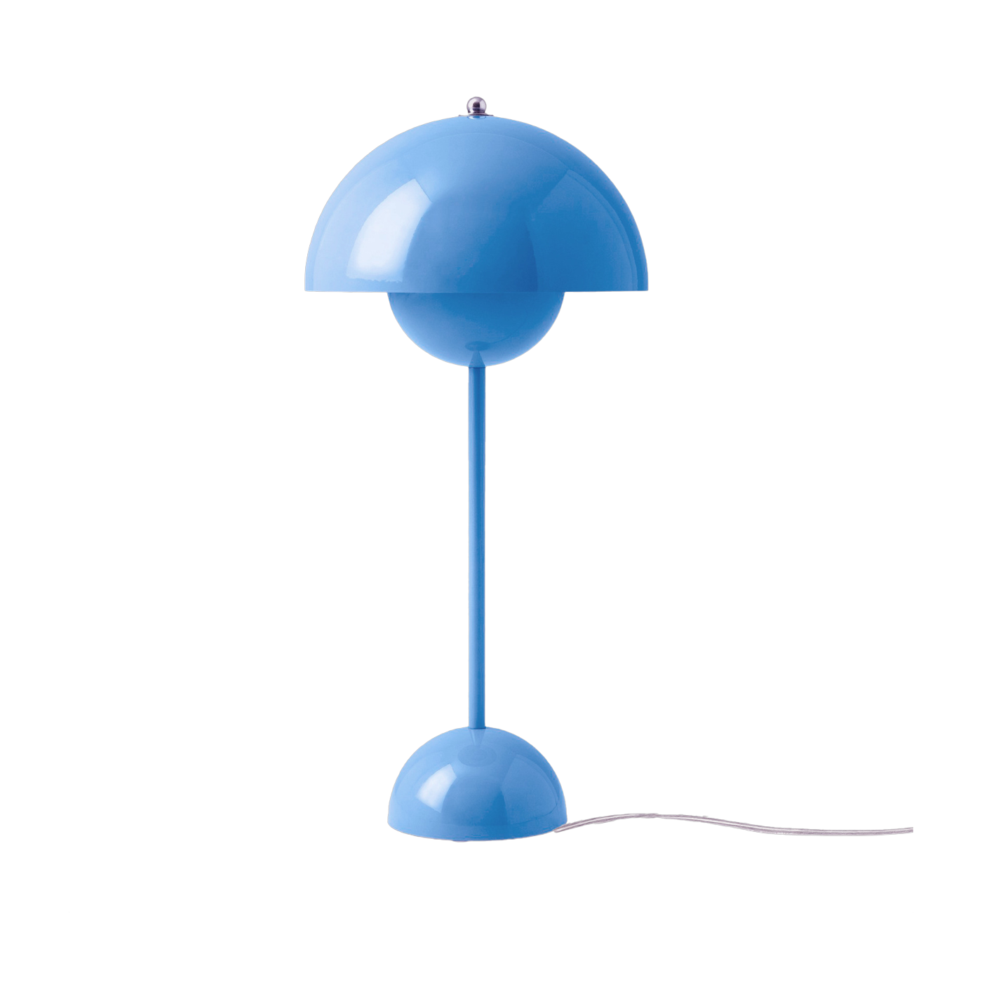 Lámpara de mesa azul swim Flowerpot VP3 - &tradition