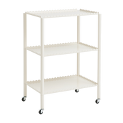 Desserte en acier blanc 63 x 44 x 87,5 cm Arcs - HAY