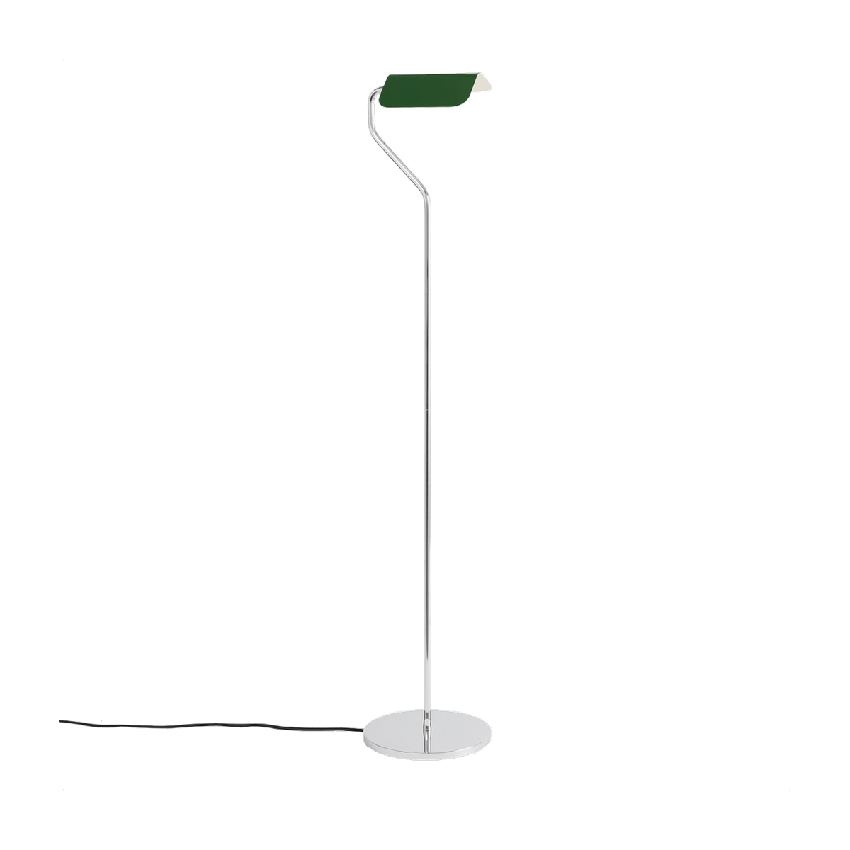 Lampada da terra in acciaio verde 22x110cm Apex - Hay