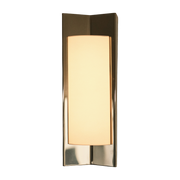 Mirror-effect wall light in polished steel with diffuser 48x17. 5x12cm Arrow - Violaine d'Harcourt