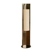 Lampadaire en acier poli effet miroir avec diffuseur 120x28x28cm Arrow 120 - Violaine d'Harcourt