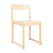 Sedia in multistrato di betulla massiccio 44x45x81cm - Frama