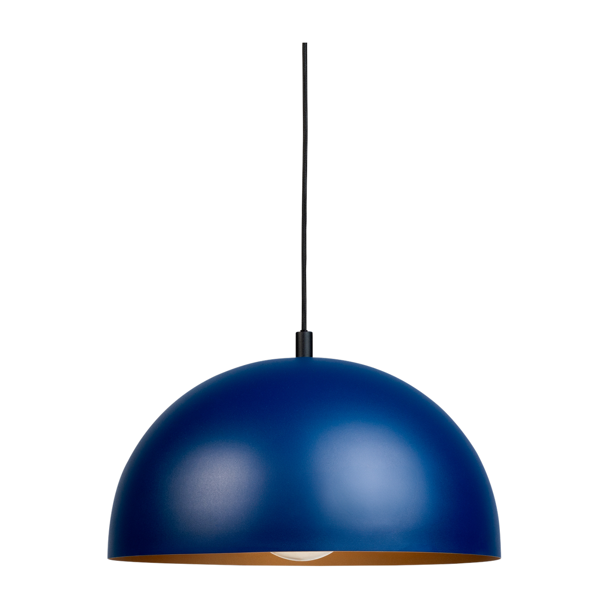 Suspension en acier bleu 14cm Lyke - Custom Form