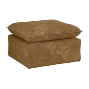 Puff de pana oro antiguo 65x72cm Hocker - HKLIVING