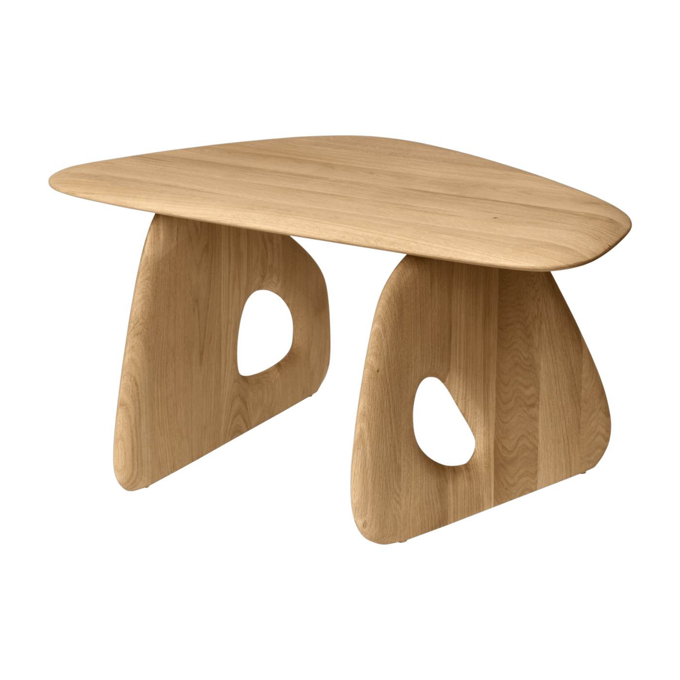 Oar natural oak side table 70cm - Ferm Living