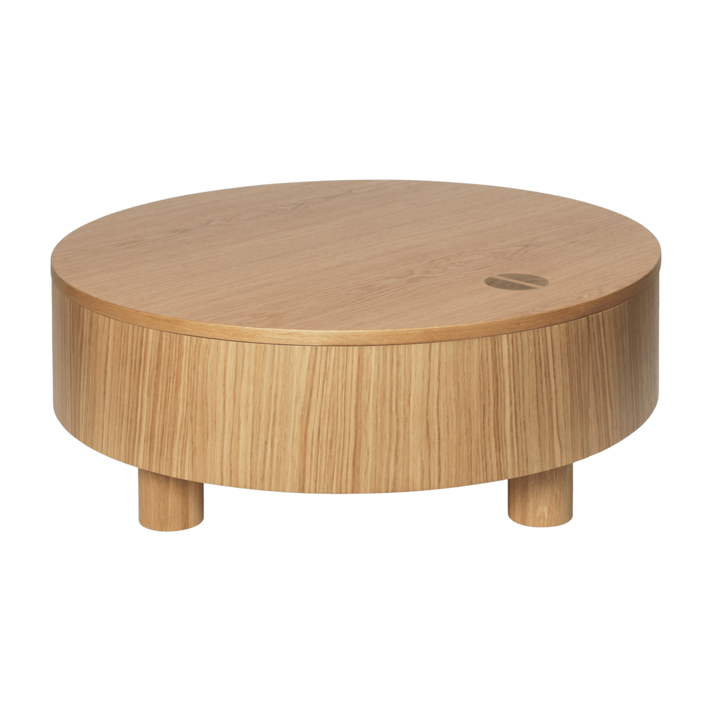 Couchtisch aus Natureiche 80cm Olles -. Ferm Living