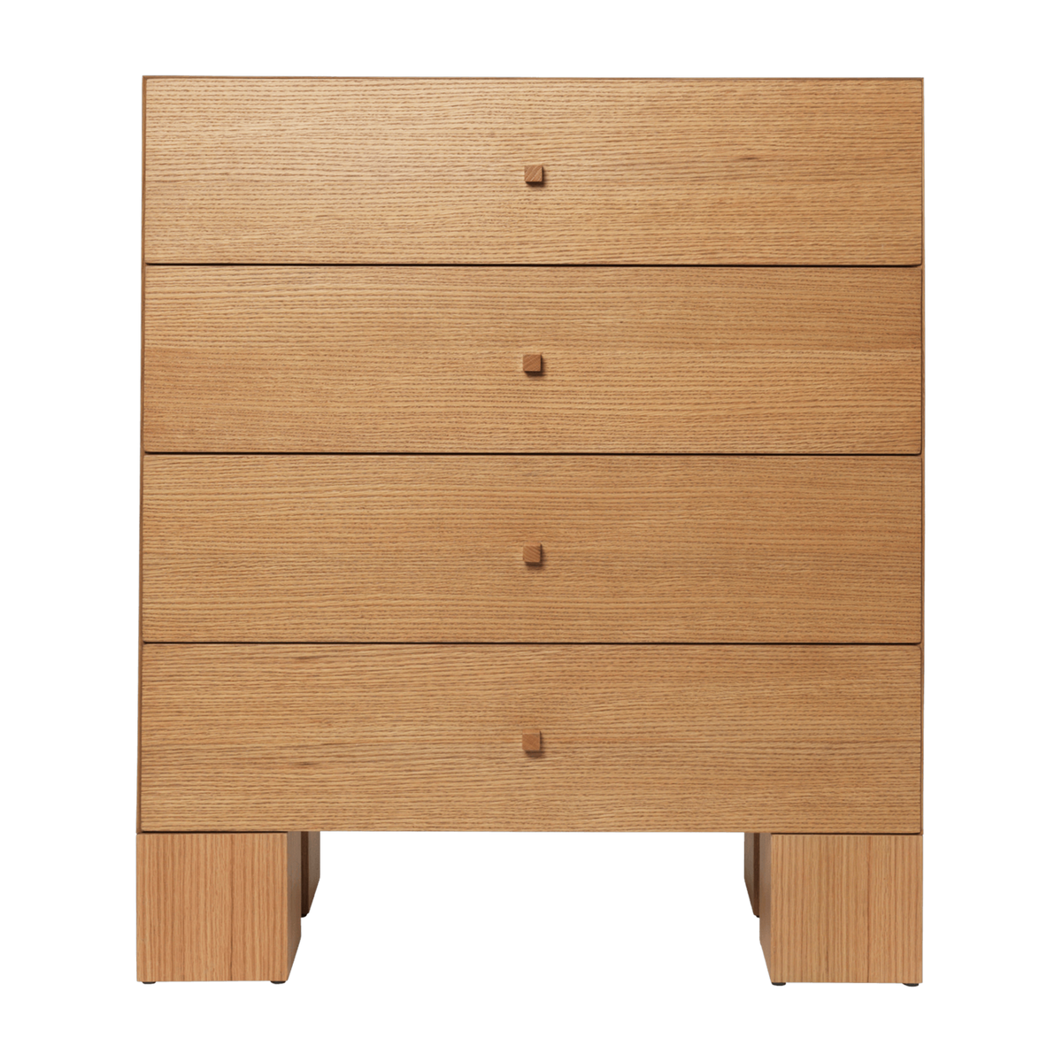 Kommode aus Natureiche 90x45x107cm Kuben -. Ferm living