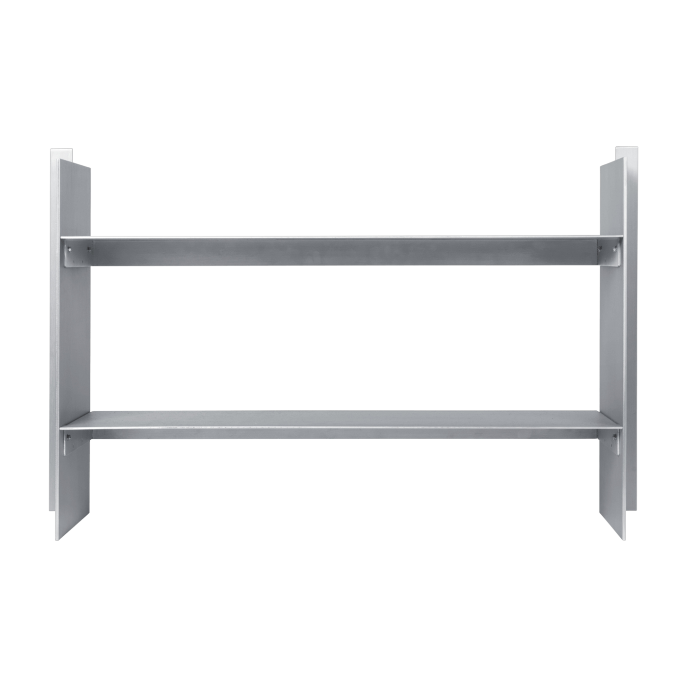 Etagère en aluminium argenté 77x28x26cm - Ferm living