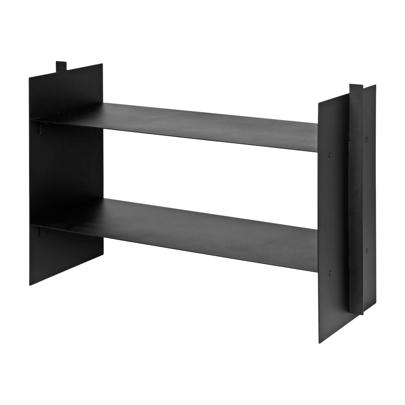 Black aluminum shelf 77x28x26cm - Ferm living
