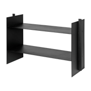 Black aluminum shelf 77x28x26cm - Ferm living
