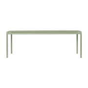 Banco de hierro verde claro 130x39x45cm Dapple - Ferm living