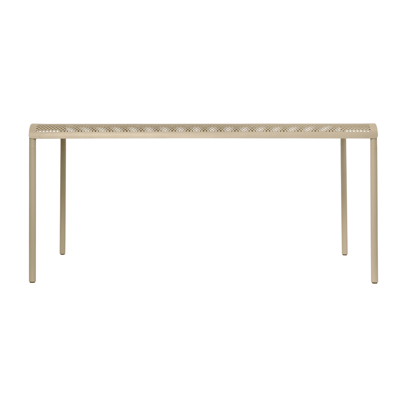Beiger Eisentisch 160x74cm Dapple -. Ferm living