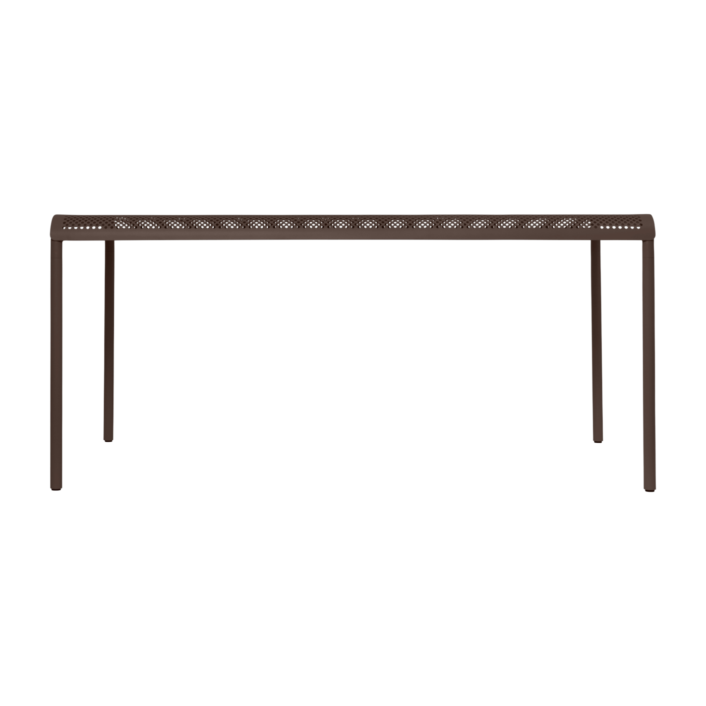 Schokoladenbrauner Eisentisch 160x74cm Dapple -. Ferm living