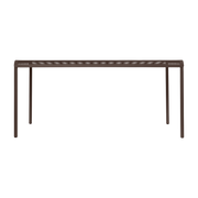 Dapple 160x74cm chocolate iron table - Ferm living