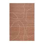 Juteteppich Terracotta 170x240cm Gesso -. Ferm living