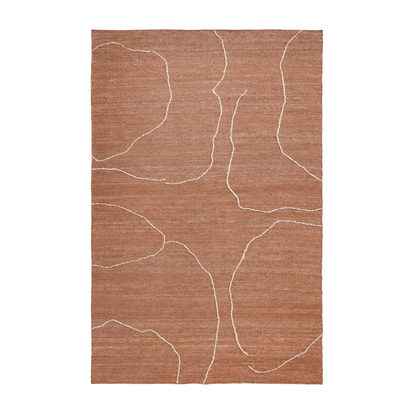 سجادة جوت تراكوتا 200x300cm Gesso - Ferm living