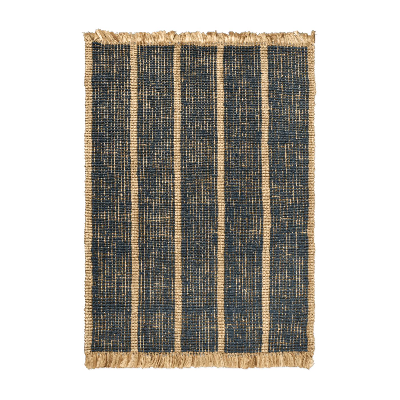 Tappeto Atene 140x200cm in juta nera - Ferm living