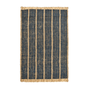 Schwarzer Juteteppich 170x240cm Athens -. Ferm living