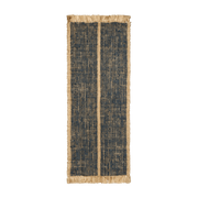 Schwarzer Juteteppich 200x80cm Athens runner -. Ferm Living