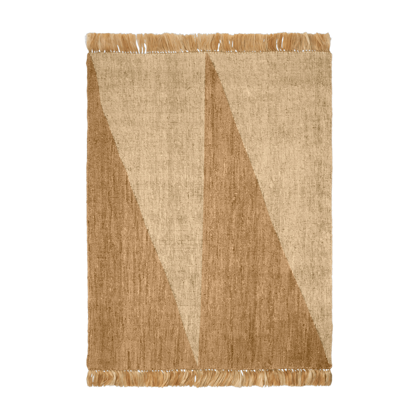 Tappeto in juta beige 140x200cm Studie - Ferm living