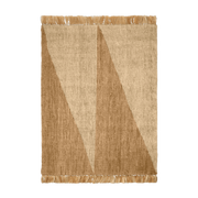Beigefarbener Juteteppich 140x200cm Studie -. Ferm living