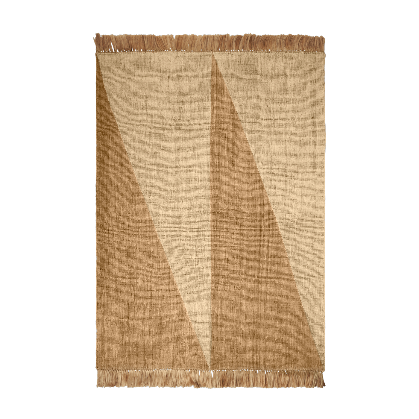 Tappeto di juta beige 170x240cm Studie - Ferm living